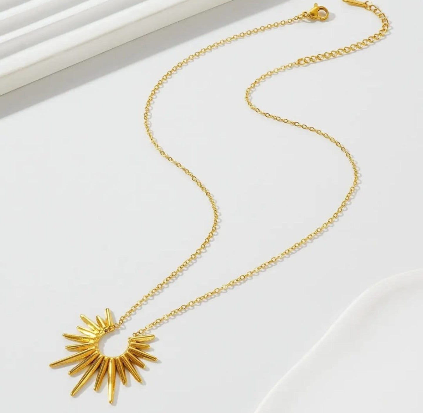 Radiant Sun Rays Necklace