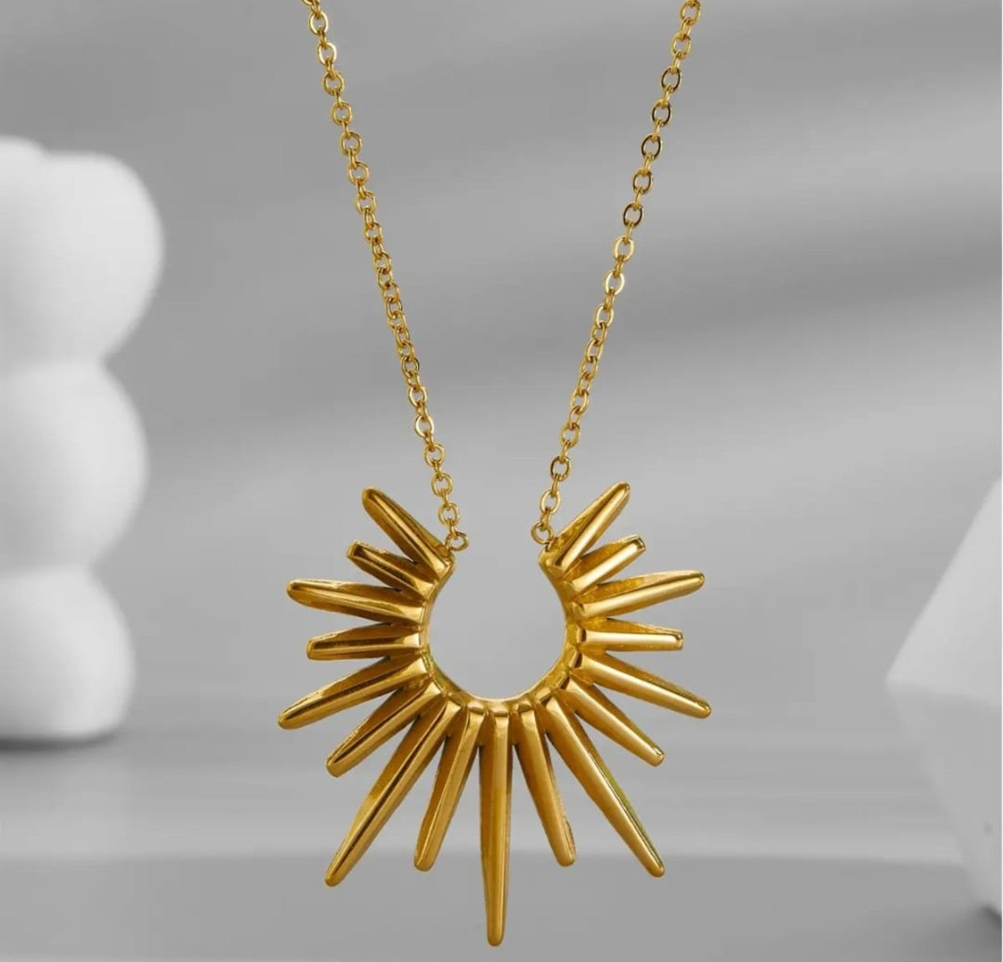 Radiant Sun Rays Necklace