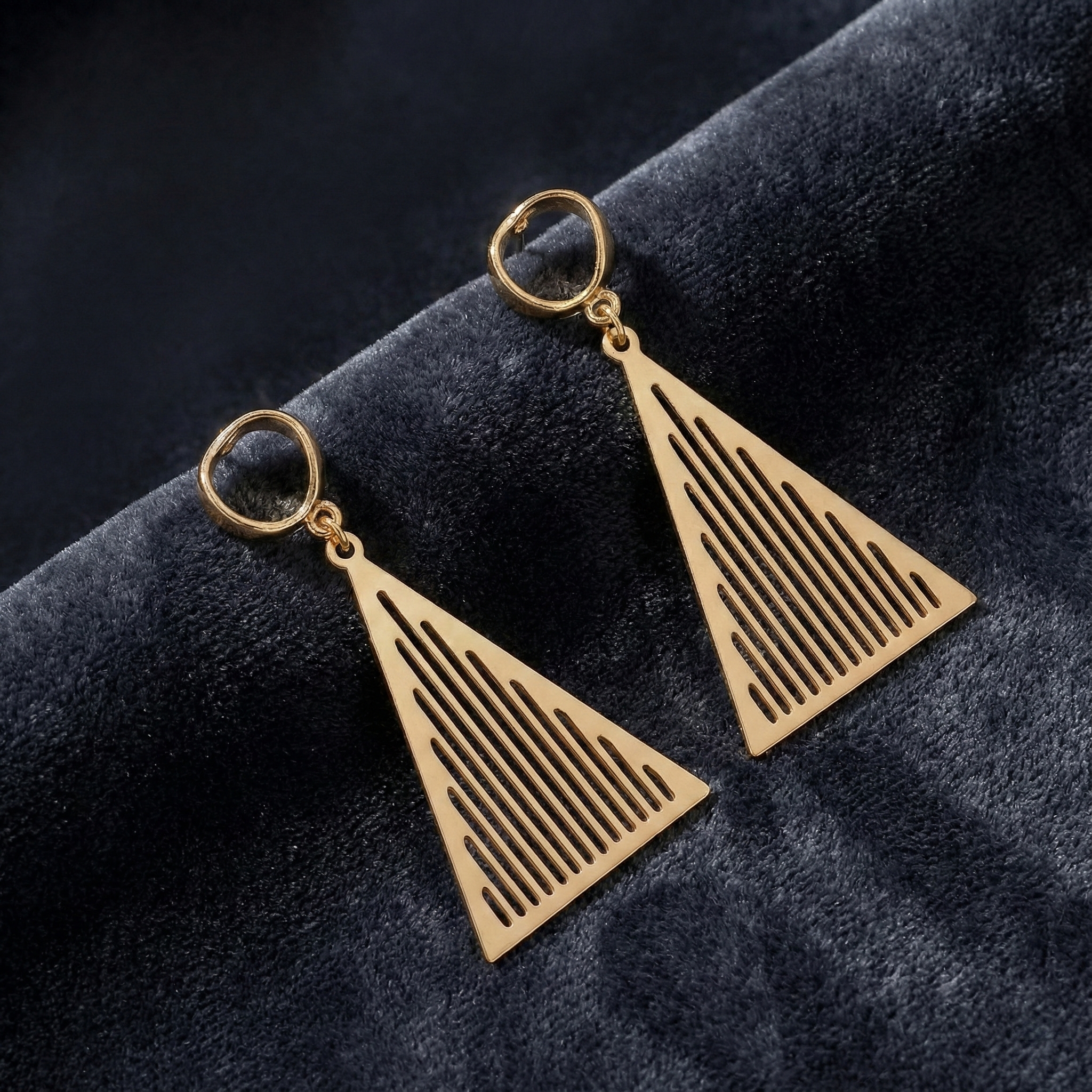 Line Drop Earrings