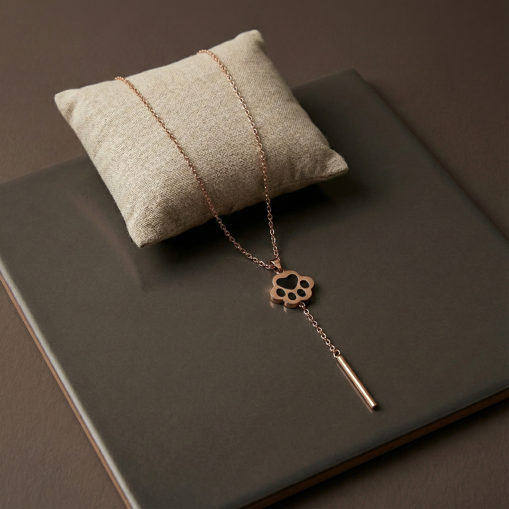 Fur-Ever Lariat Necklace