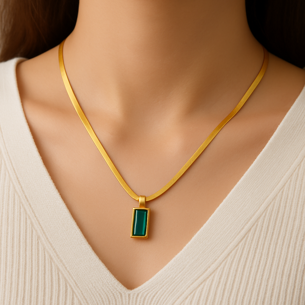 Emerald Muse Necklace
