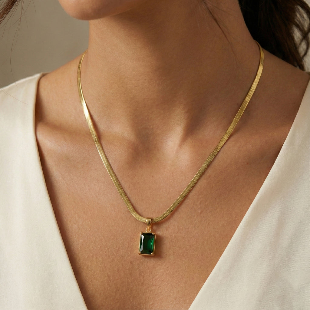 Emerald Muse Necklace