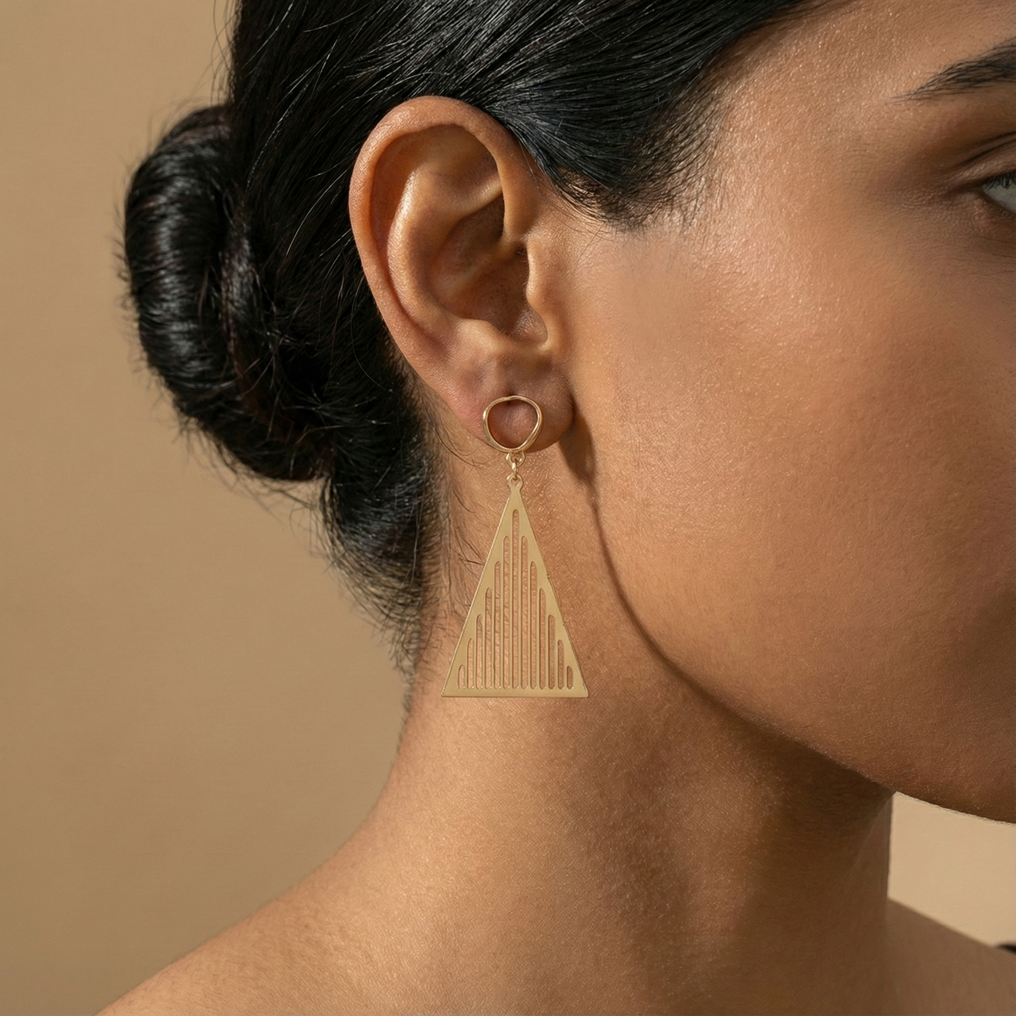 Line Drop Earrings