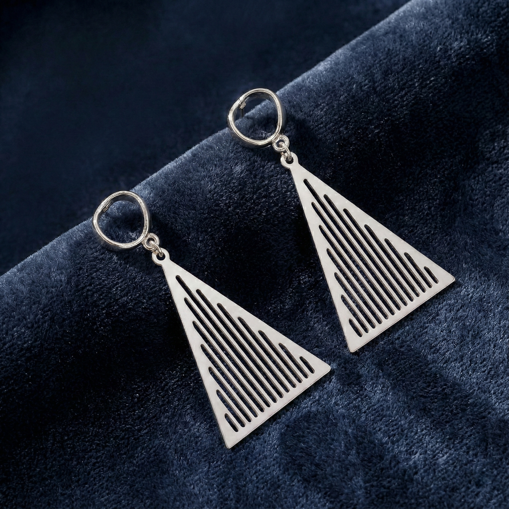 Line Drop Earrings